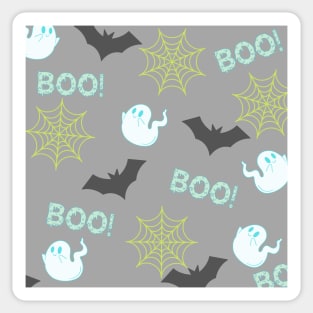 Halloween Spooky Pattern Sticker